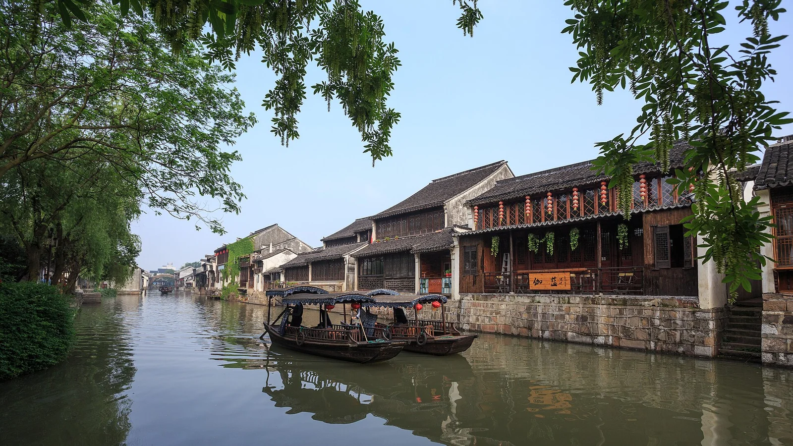 Water-town scenery near Huzhou