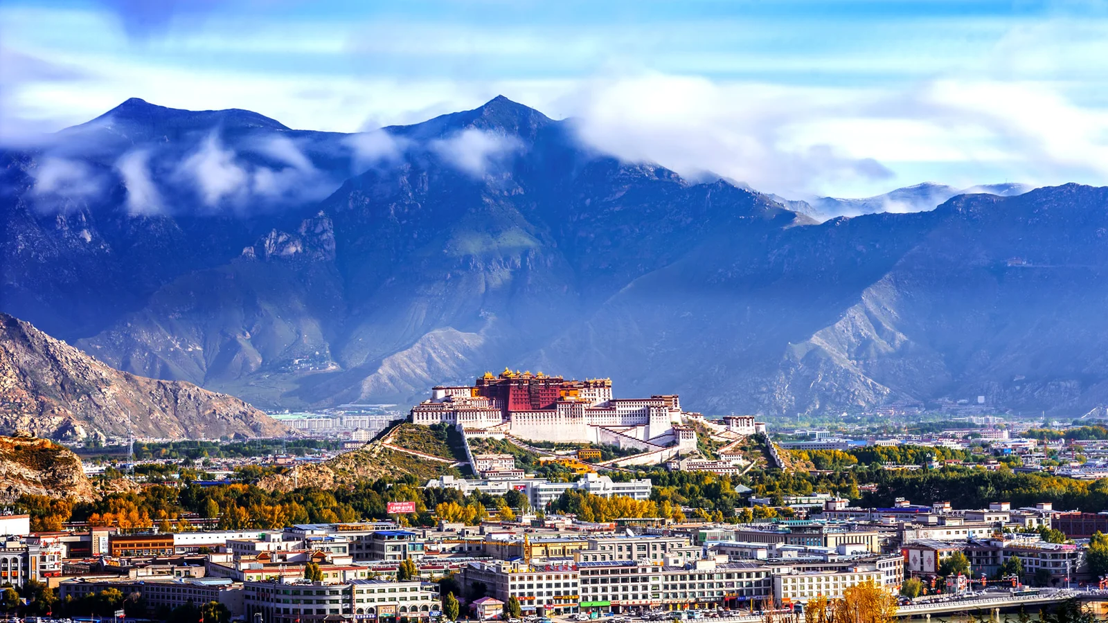 Potala Palace over Lhasa